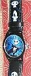 Tim Burton's The Nightmare Before Christmas Watch - Jack Watch - Blue Dial with Black band and White Skulls