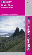 North Skye, Dunvegan and Portree (OS Landranger Map Series) (OS Landranger Map Series)