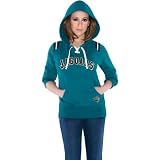 Touch by Alyssa Milano Jacksonville Jaguars Women's Laced Up Hooded Sweatshirt XX Large