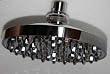 Deluxe 6" chrome shower filter rose.  Re-fillable media.  Removes 99% of chlorine from both hot and cold water.  Stylish solution to shower filtering.  Fits all supply pipes.  Ideal for eczema sufferers.