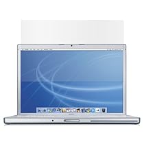 Premium Reusable LCD Screen Protector with Lint Cleaning Cloth for Apple Macbook Laptop Pro 15.4-Inch Widescreen LCD