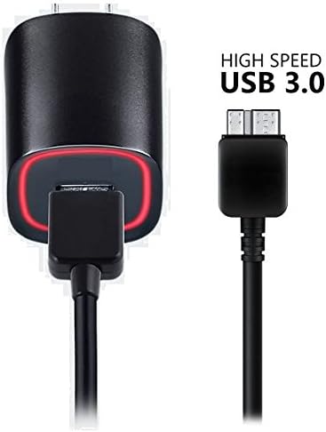 Tylton Rapid Wall Charger + USB 3.0 Data Charge & Sync Cable for Samsung Galaxy S6 / Galaxy S5 / Note 3 / Note 4