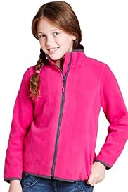 Funnel Neck Zip Through Fleece Ski Jacket