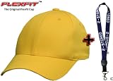 Original Flexfit Cap in Gold unbestickt + Schlüsselband von 2stoned