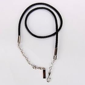 PARAphrase� Womens Braided Thin Waist Chain Belt Band Black
