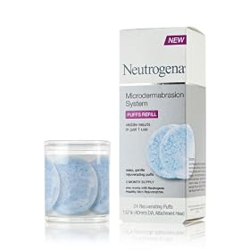 Neutrogena Microdermabrasion System Puff Refills, 24-Count