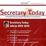Secretary Today Jahres-DVD 2010, DVD-ROM Deutsch-Englisch - 185 Artikel aus "Secretary Today" in Textform und durchsuchbar - 66 Musterbriefe und Vorlagen - 79 Podcasts - 16 Secretary Today Ausgaben... - Vnr-Verlag Deutsche Wirtschaft