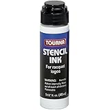 Tennis Racquet Stencil Ink