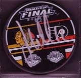 JOHN MADDEN signed *2010* BLACKHAWKS cup puck w/COA - NFL Mugs and Cups