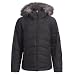 Womens Columbia Snow Furry Down Ski Jacket Coat Parka, Plus Size, Black 1X 2X 3X