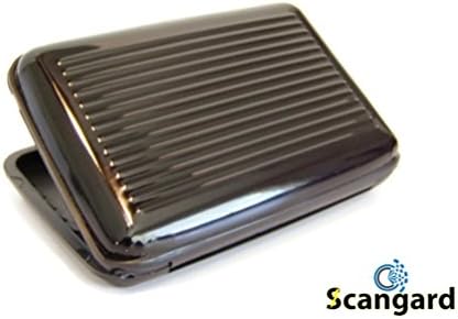 Secure Wallet that Blocks RFID Aluminum for Men Sleeve Protects Credit Card Cash