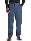 Canyon Ridge Big & Tall Elastic-Waist Jeans