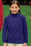 Port Authority - Youth Interlock Knit Mock Turtleneck. Y321