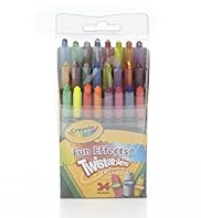 24 Crayola Fun Effects Twistable Crayons