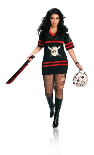 Rubie's Costume Co Womens Plus-Size Secret Wishes Full Figure Friday The 13th Miss Voorhees Costume