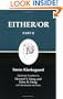 Either/Or, Part II (Kierkegaard's Writings, Vol. 4)