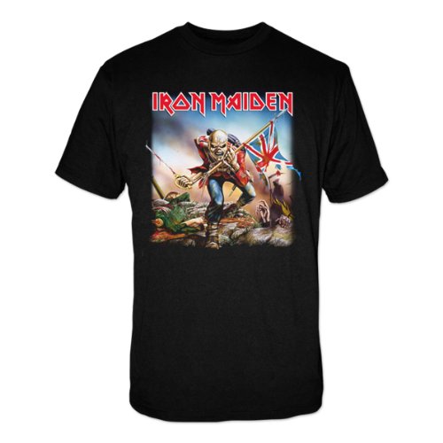 Mens Iron Maiden The Trooper Black 5287Tsbpx X-Large T-Shirt