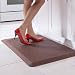 WellnessMats 36-inch by 24-inch Motif Mat, Bella, Burgundy