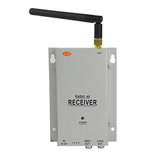 Generic Wireless 4 Channel 2.4GHZ CMOS AV Receiver for Audio Video Transmitter CCTV Camera Home Security Surveillance System