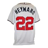 Jason Heyward Autographed Atlanta Braves (Grey #22) Jersey