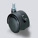 双輪 キャスター 【LAMP】 スガツネ BU-25N3S