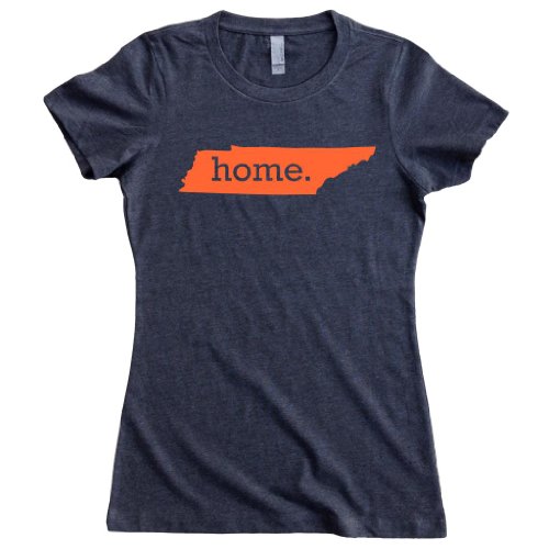 Homeland Tees Women's Tennessee Home State T-Shirt