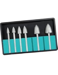 Diamond Rotary File Set - 6 Sizes - Bullet Point