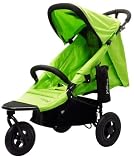 AirBuggy Mimi 3-Wheel Buggy (Black Frame with Citrus Green Fabric)