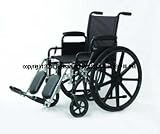 Economy High Performance Lightweight Wheelchair 16 inches with swingaway footrests