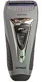 Optimus 50043 Curve Rechargeable Triple Wet/dry Men's Shaver, Black/silver