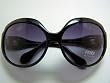 Authentic Fendi FS408 001 Black/Gray Gradient Lens Sunglasses