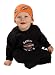 Rubie's Costume Co Harley Davidson Motorcycles Baby Bunting Lil' Biker Boy, Classic Print, 0 - 9 Months
