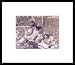 Gale Sayers Framed Framed Art Poster Print, 15x13
