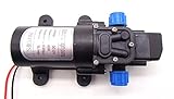 小型 汎用 電動 ウォーター ポンプ DC 12V 自動 停止 散水 洗車 アウトドア