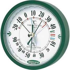 EMPEX (Enpekkusu) maximum and minimum thermometer (humidity gauge) TM-2393 Green (japan import)