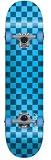 Speed Deamons Blue Check Full Size Complete Skateboard (7.6 Inches Wide)