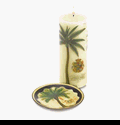 Palm Tree Candle & Holder