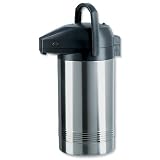 Emsa President Pump Pot Vacuum Jug Stainless Steel Interior 3.8L Ref 507150