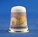 Porcelain China Collectable Thimble - New Baby Congratulations -- Free Gift Box