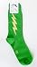 All Products : Sock It To Me Superhero Socks - Green & Tan - ONE SIZE
