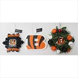 Cincinnati Bengals 3 Pack Ornaments