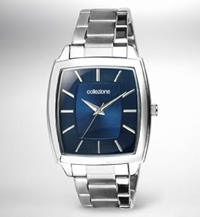 Collezione Rectangular Face Bracelet Watch