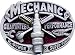 Men's MECHANIC Punk Rock Metal Belt Buckle