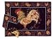 April Cornell Coq Monsieur Black Placemat 4110 139