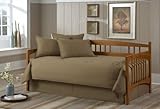 Paramount 5-Piece Twin Daybed Ensemble, Solid Khaki