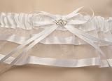 Organza and Ribbon Wedding Garter
