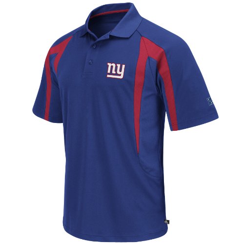 NFL New York Giants Classic III Polo (Deep Royal/Athletic Red, Medium)