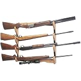 San Angelo Wooden Wall Mounted Gun Rack