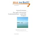 Zu sp�t erkannte Endometriose - und die Folgen