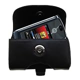 Review Gomadic  / Horizontal Leather Case with Belt Clip / Loop for the Motorola MOTORAZR 2 V8